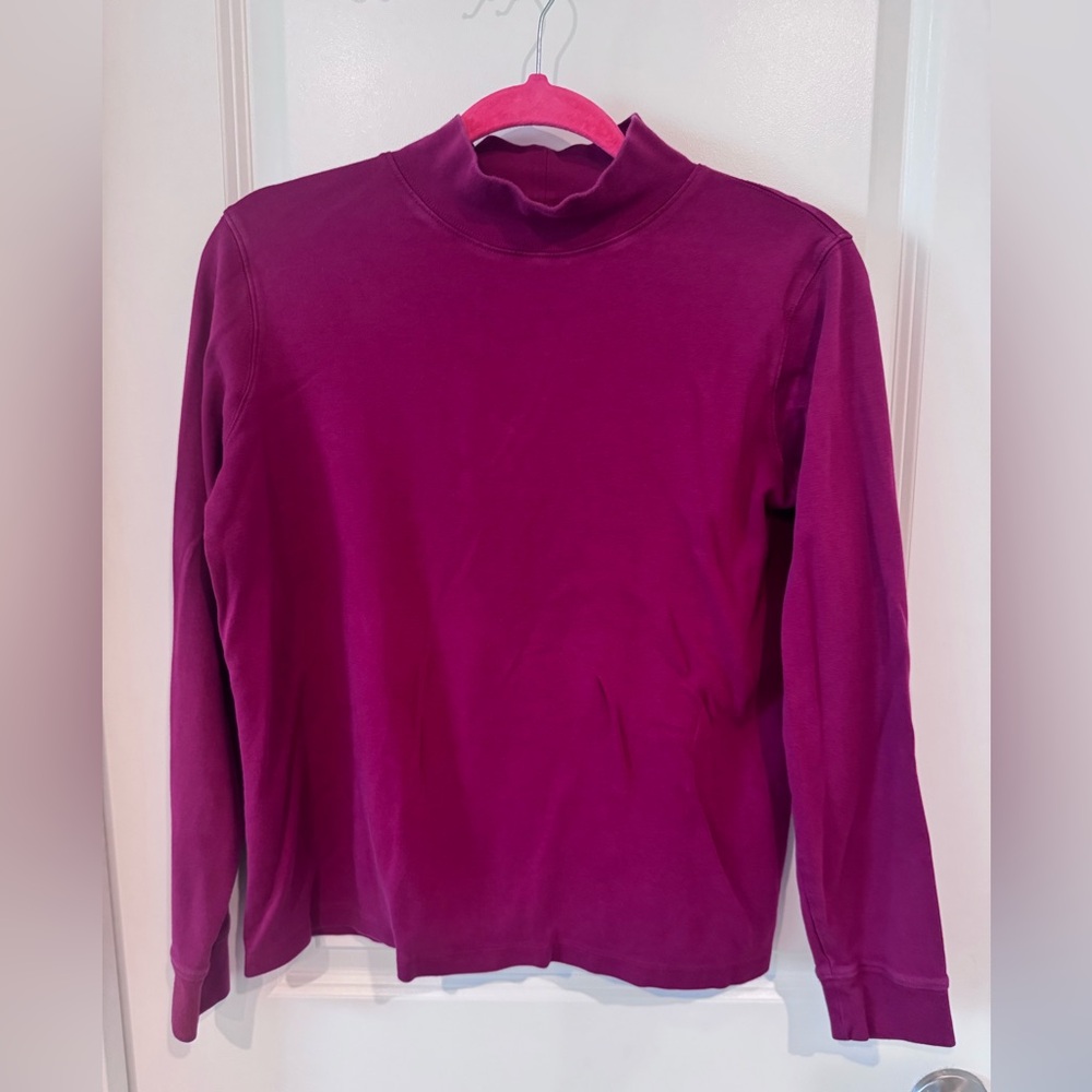 L.L. Bean Women’s Red Long Sleeve Shirt Size Large